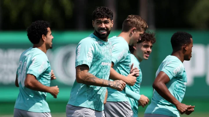 Palmeiras encerra preparação para duelo com o Grêmio pelo Brasileirão