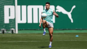 Paulinho avança em recuperação durante reapresentação do Palmeiras