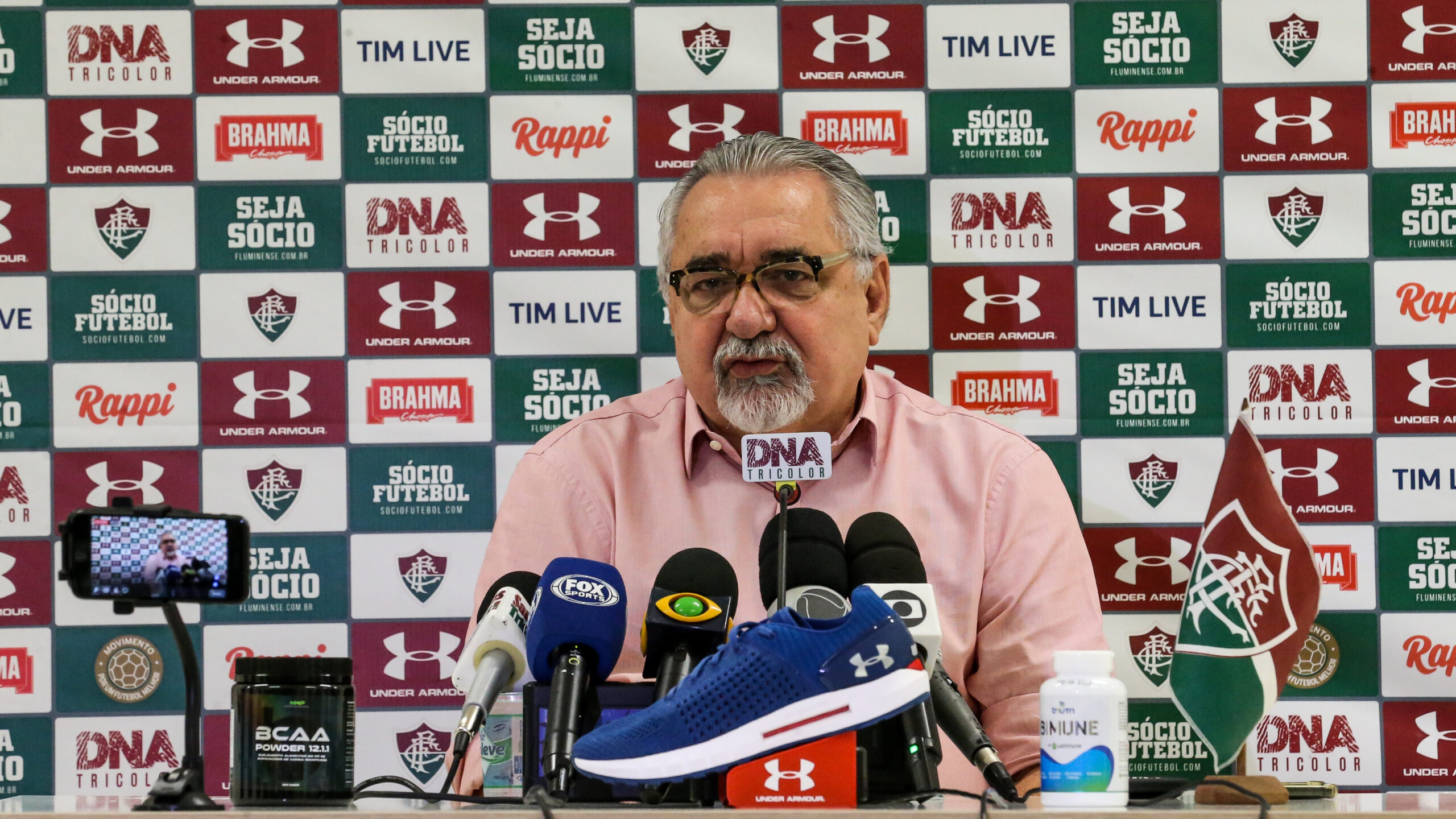 Morre Paulo Angioni, diretor de futebol do Fluminense, aos 80 anos