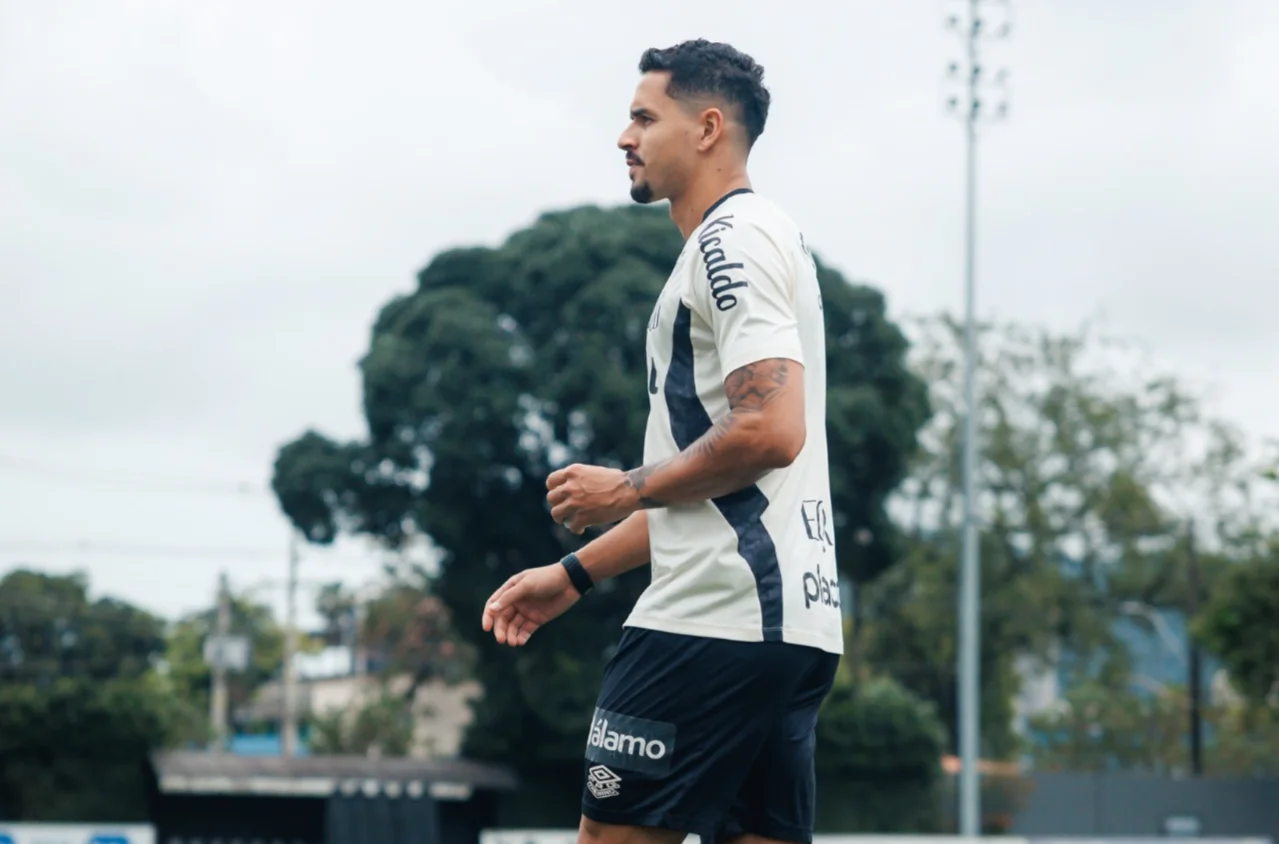 Santos terá retorno de Lucas Veríssimo em decisão contra o Atlético-MG