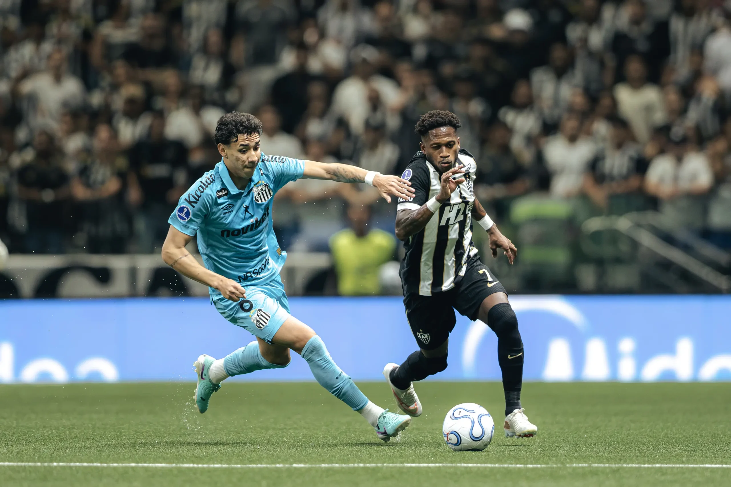 Atlético-MG elimina o Santos nos pênaltis e avança à semifinal da Sul-Americana