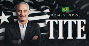 Botafogo anuncia Tite como novo técnico até o fim de 2028