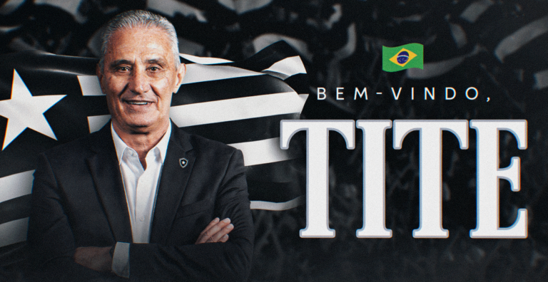 Botafogo anuncia Tite como novo técnico até o fim de 2028