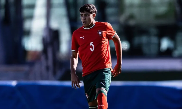Kauã Miranda é convocado por Portugal para período de preparação no sub-17