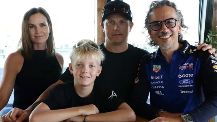 Filho de Kimi Raikkonen entra na academia da Red Bull