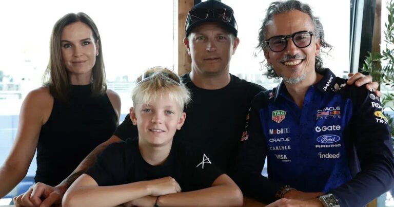 Filho de Kimi Raikkonen entra na academia da Red Bull