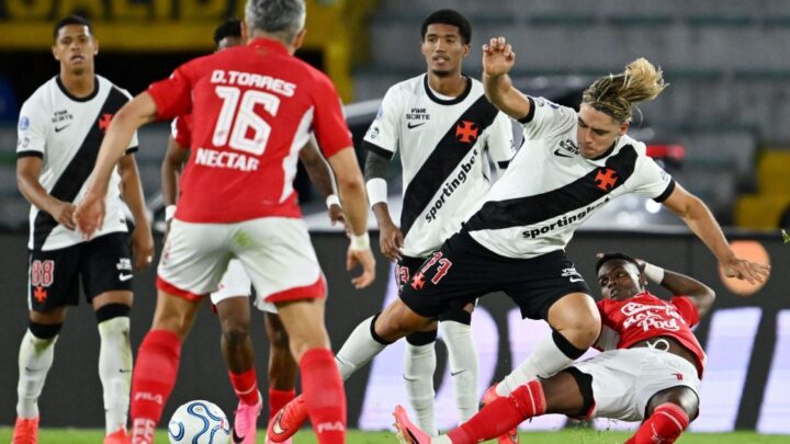 Vasco empata com Santa Fe na altitude pela Sul-Americana