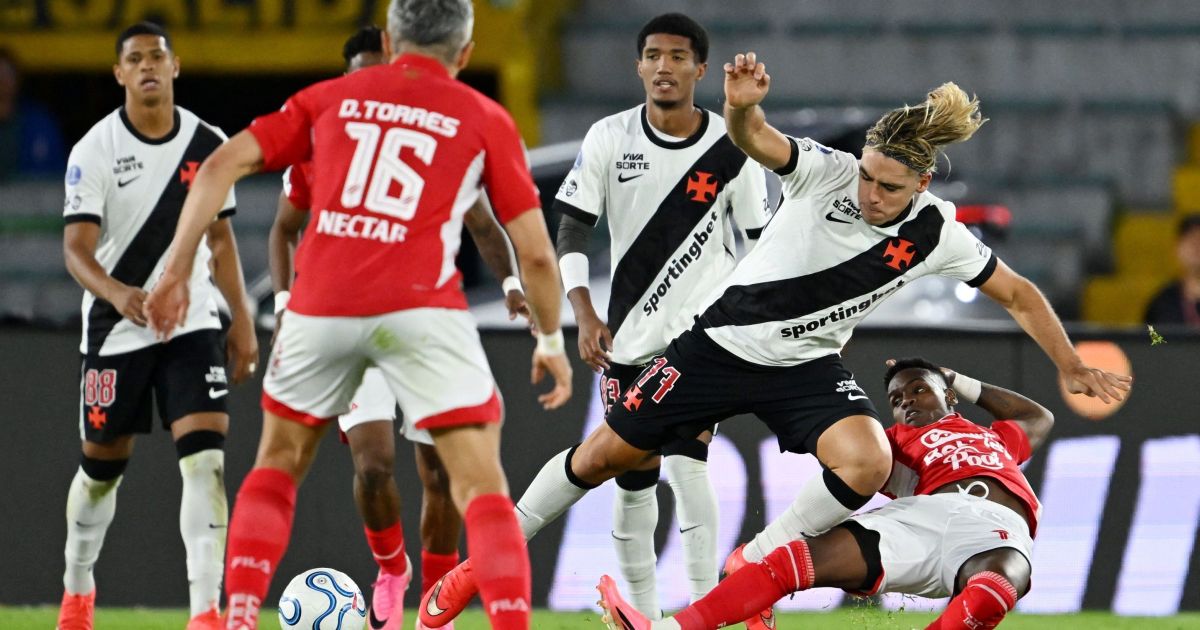 Vasco empata com Santa Fe na altitude pela Sul-Americana