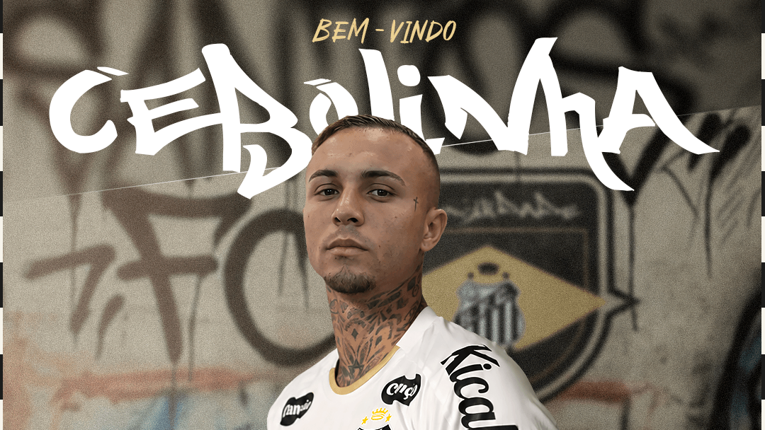 Santos anuncia Everton Cebolinha com contrato até o fim de 2026