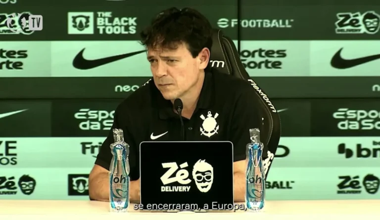 Diniz projeta Corinthians com elenco estável até o fim do ano