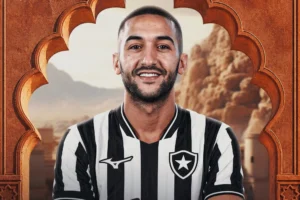 Botafogo anuncia Hakim Ziyech com contrato até o fim de 2028