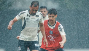 Santos inicia preparação para clássico com Palmeiras sem Neymar