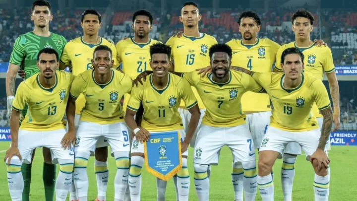 Brasil vence a Índia por 2 a 0 em amistoso em Calcutá