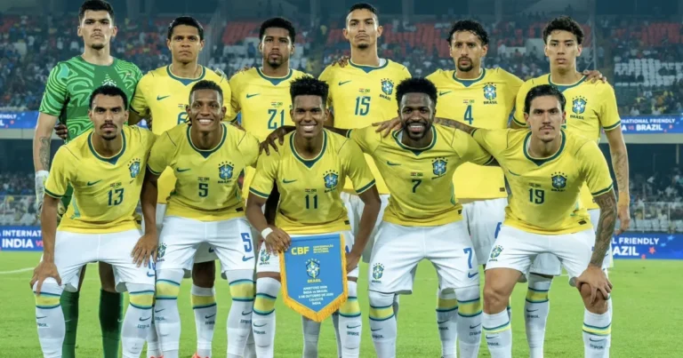 Brasil vence a Índia por 2 a 0 em amistoso em Calcutá