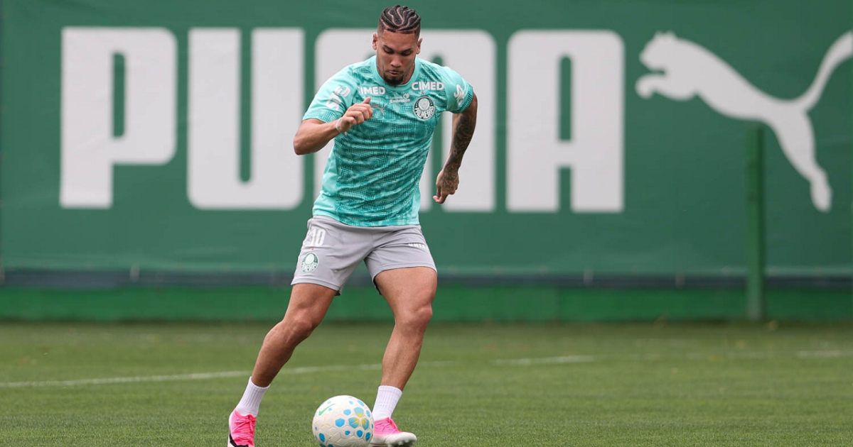 Paulinho sofre trauma na panturrilha e vira desfalque no Palmeiras
