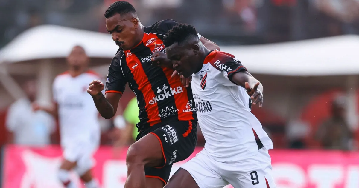 Vitória e Athletico-PR empatam pela 32ª rodada do Brasileirão